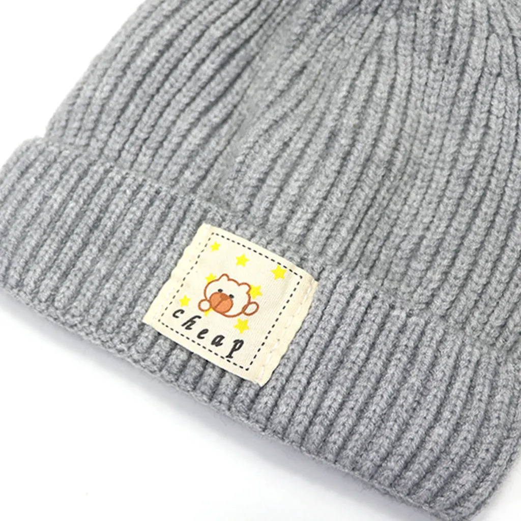  Fit 2-8Years Winter tKnitted Cute Cap kids