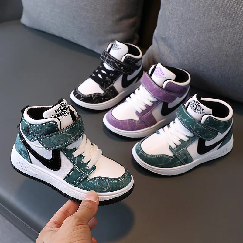 Children's Sports Shoes for Boys Kids 5 Years Old Wear Luxury Designer Fashion Shock Absorbing Girls Sneakers Baby Walking | Детская