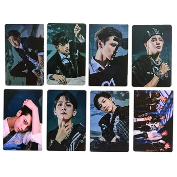 

8Pcs/Set Kpop SuperM Mini Album Photo Card Baekhyun Lucas Taemin Self-Made Cards Photocard