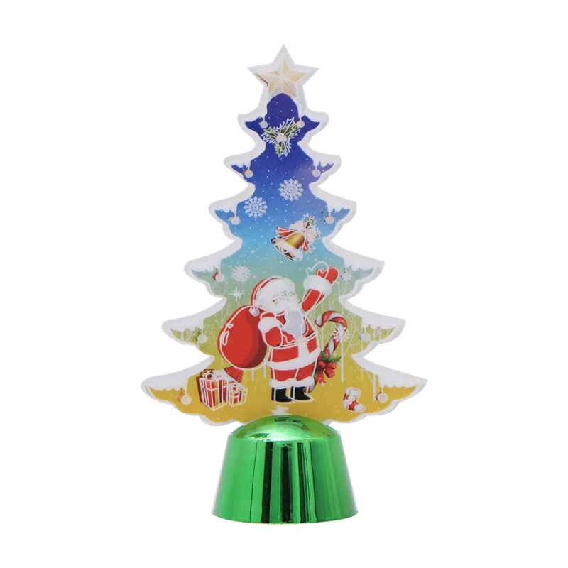 New Christmas Decorations Led Table 3D Night Light Lamp Colorful Gift For Baby Room - Цвет: 1