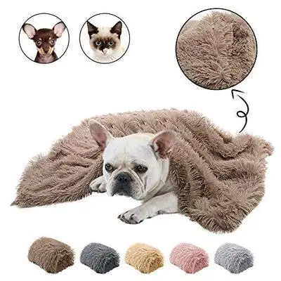 Plush Dog Blanket Mat Dog Cat Bed Mats Deep Sleeping Soft Thin Covers for Summer Winter Bed Use Blankets Cat Mattress Pet Mat