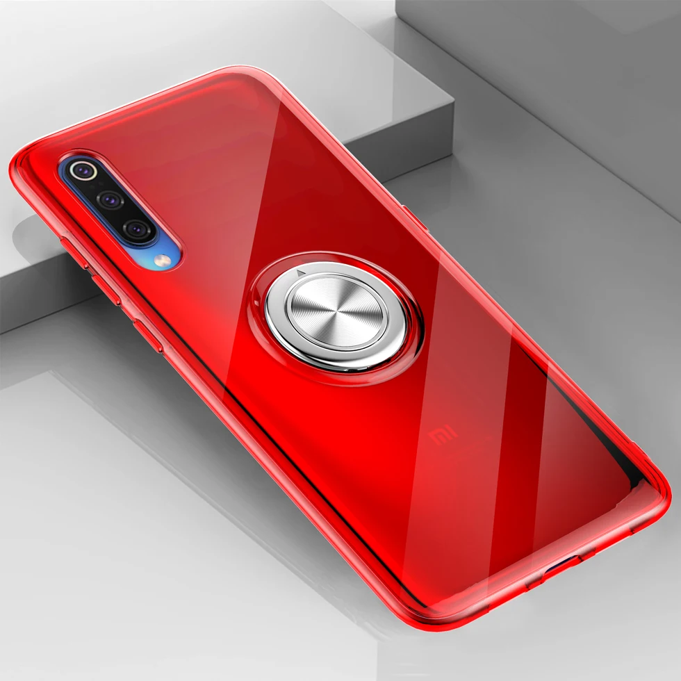 Противоударный прозрачный силиконовый чехол для Xiaomi Mi 9 SE 8 Mi9 Mi8 металлический с