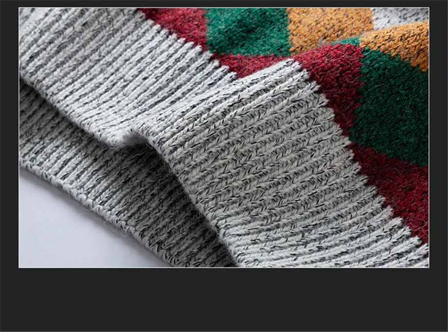 Riinr мужской свитер бренд осень зима пуловеры мужские свитера хлопок Повседневный свитер с круглым вырезом мужской трикотаж