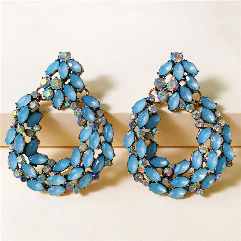 Rhinestone Statement Earrings Wholesale Statement Earrings