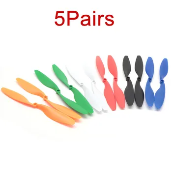

5Pairs 1045 Left Right Propeller 10 Inch 10x4.5 F450 Multi-rotor Paddle w Variable Pitch Ring Parts for RC Quadcopter Aircraft