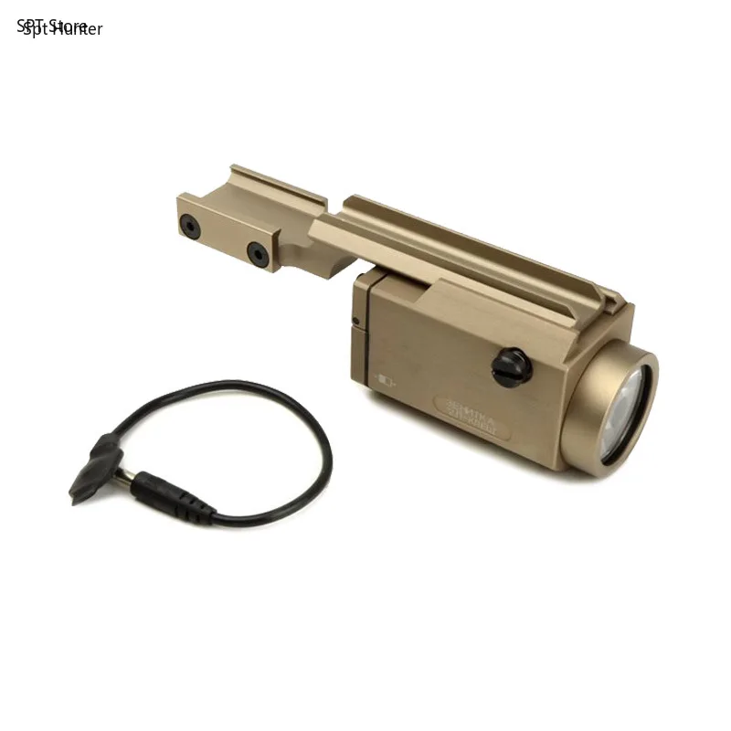 

Tactical AK-SD Flashlight ZENIT 2P-KLESH Weapon Light with Remote Switch and Integrated 20mm Weaver Rail Dark Earth
