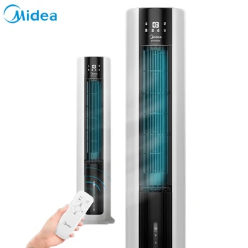 

7L Water Tank Air Cooling Fan Remote Control Timer Vertical Bladeless Tower Quiet Air Conditioner Fan Household Desk Cooler