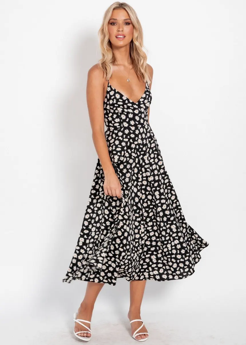 womens midi summer dresses