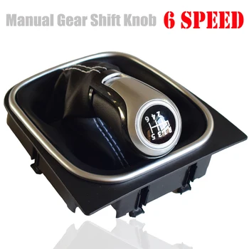 

Manual 5 6 Speed Gear Shift Change Lever Knob HandBall For VW Volkswagen Golf 5 A5 MK5 GTI GTD R32 2004-2008 Golf 6 Scirocco