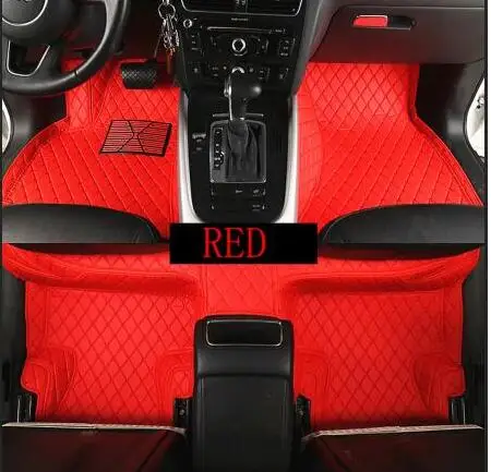 MSUEFKD коврик кожаные автомобильные коврики для vw passat B3 B4 B5 B6 B7 B8 2000 2018