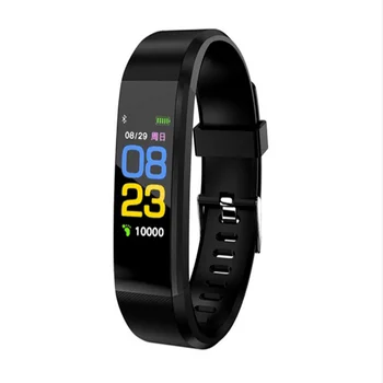 

115plus Smart Band Waterproof Blood Pressure Color OLED display Smart Bracelet Band Wristband Fitness Tracker Heart Rate Monitor