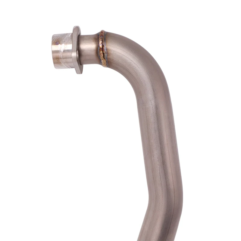 Slip on Motorcycle Exhaust Front Link Pipe For Honda CB190 CB190F CBF190 CBF190R Escape Moto Modify Muffler Titanium Alloy Tube - Image 4