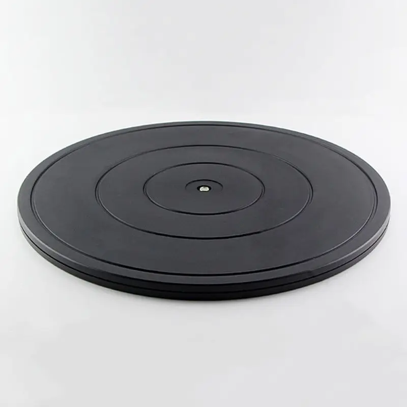 

2020 New16" Round Bonsai Turntable Rotating Plate Wheel Revolving Home Kitchen Display