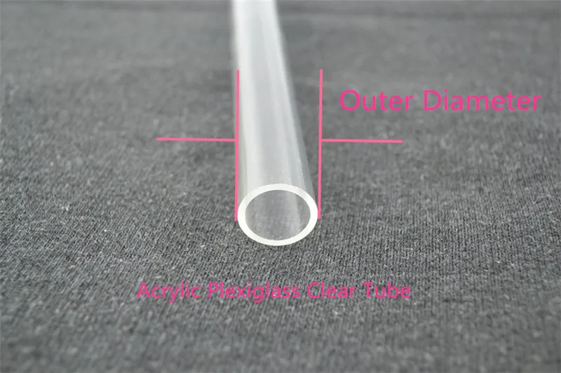 1 THZ Acrylic Plexiglass Clear Tube (1)