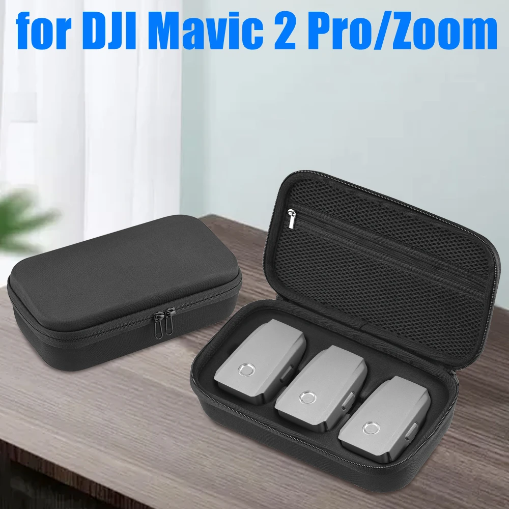 

Сумка для хранения аккумулятора для DJI Mavic 2 Pro/Zoom, защитный чехол, Портативная сумка, аккумулятор, Противоударная коробка, аксессуары для дрона