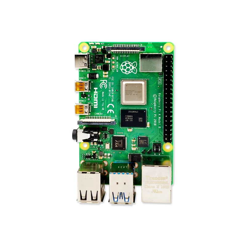 Официальный Raspberry Pi 4 Модель B ram 1G 2G 4G 4 ядра 1,5 Ghz 4K Micro HDMI Pi4B 3 скорости, чем Raspberr Pi 3B