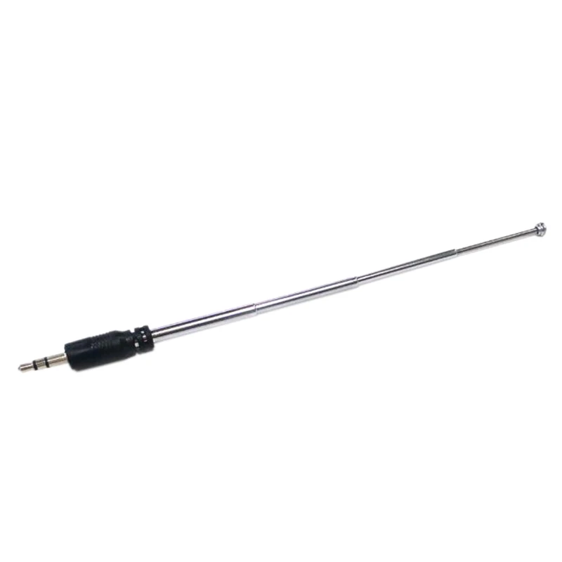 

Radio Antenna 3.5Mm 4 Sections Telescopic FM Antenna Radio for Mobile Cell Phone Mp3 Mp4 Audio Equipment
