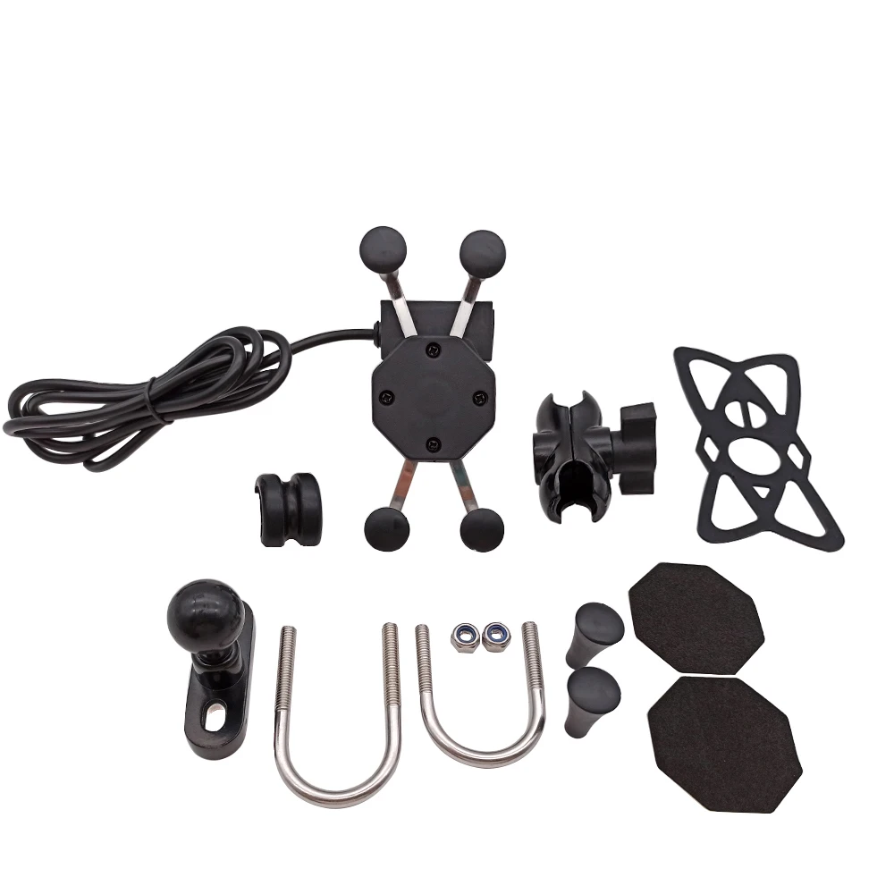 Мобильный телефон для Мотоцикла BMW f 650 700 gs f650 f700gs F800GS держатель с USB зарядным