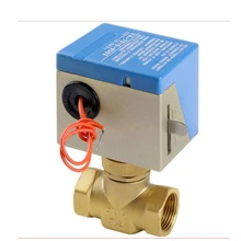 Fan-coil electric valve VA-7010 electric central air-conditioning two-way valve three-way solenoid valve 4 points 6 points 1 inc