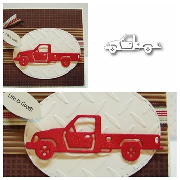 

Truck Harvest Die Cuts For Card Making Truck Metal Cutting Dies Stencils Decoration New 2019