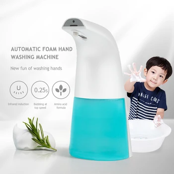 

Infrared Smart Sensor Hand Soap Dispenser Bathroom Touchless Liquid Container Sterilizing Household Hotel Cleaner Necessities
