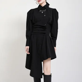 

WOMEN'S Dress 2020 New Style Autumn Waist Slimming System Dress