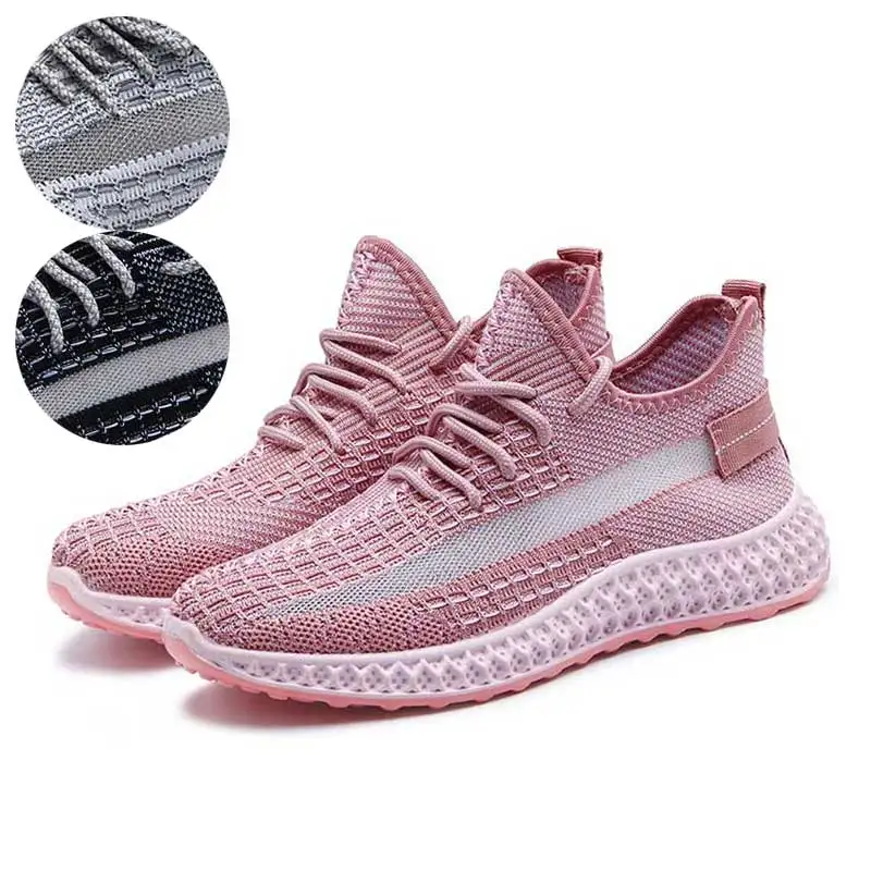 

Women Shoes Soft Mesh Shoes Sneakers Women Casual Autumn 2019 Brand Platform Shoes Ladies Footwear Breathable Sneakers Black