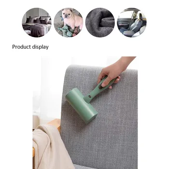 

Tearable Sticky Sticker Household Sticky Clothes Roller Sticky Sticky Artifact Dip Hair Brushing Hair Removal 1Handle+6Refills