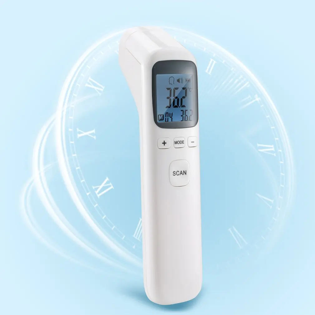 

Бесконтактный портативный инфракрасный термометр с ЖК-дисплеем для измерения температуры тела/поверхности, цифровой пистолет для измерения температуры тела