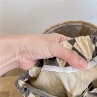 Nouveau pantalon à carreaux pour bébés garçons automne 2026, style coréen, décontracté et ample, pour tout-petits et enfants, vêtements pour enfants 6