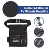 WORKPRO Multi-functional Electrician Tools Bag Waist Pouch with Adjustable Belt Storage Carrying Pouch 2