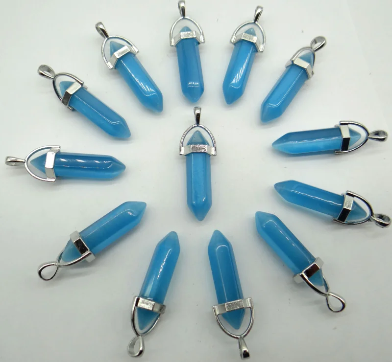 

Натуральный камень, бирюза, авантюрин, кварц, кристалл «кошачий глаз», подвеска «сделай сам» для изготовления ювелирных изделий, аксессуары для ожерелья, 50 шт., A4