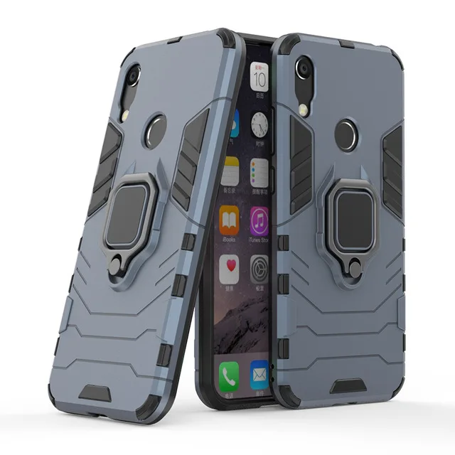 Armor Ring Magnetic Car Hold Shockproof Phone Cover