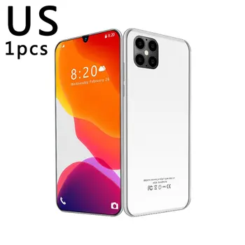 

6.26 inch IP12 Plus Smartphones 2GB RAM + 16GB ROM Waterdrop Screen 4 cores LCD Face Unlocking Smart Phone Dual Cards