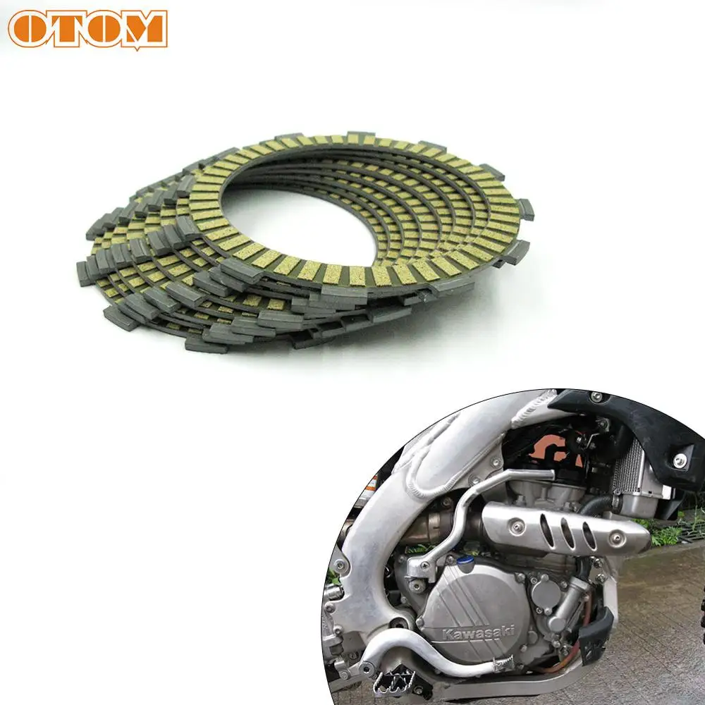 Фрикционные диски сцепления для мотоцикла OTOM наборы дисков KAWASAKI KX250F KDX250 KX250 KX500