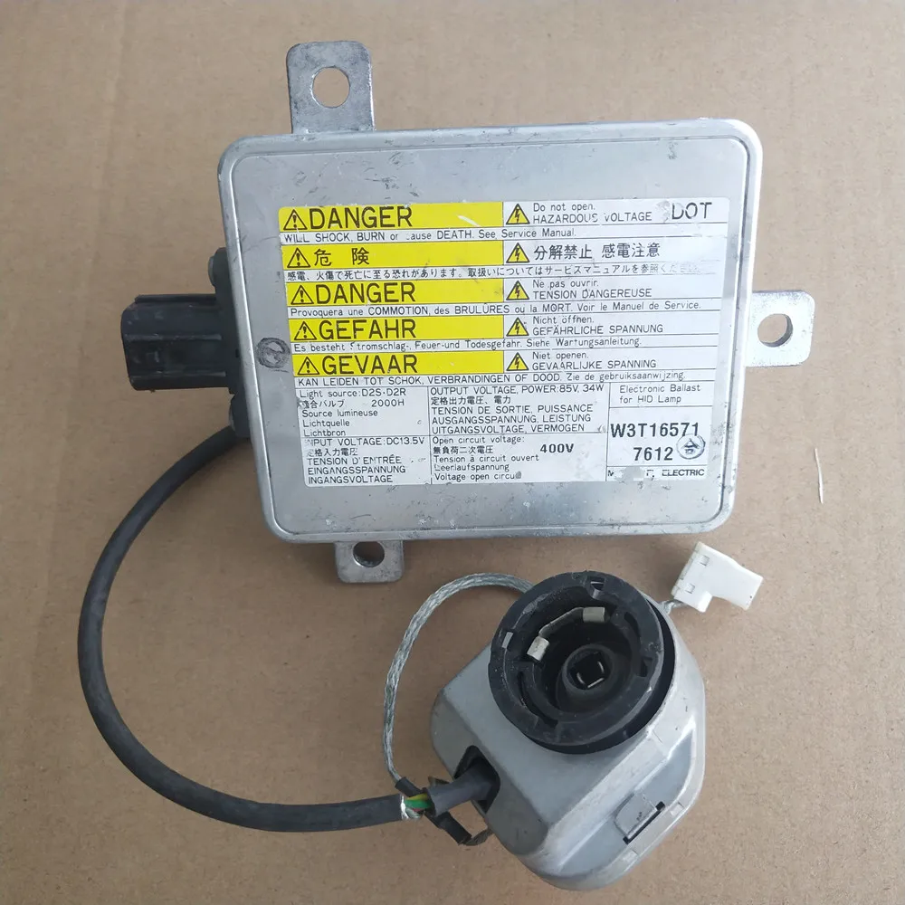 OEM б/у W3T15971 балласт для Suzuki Vitara Acura TL TSX RDX ZDX ILX D2S HID Xenon фар с воспламенителем 33119 TA0