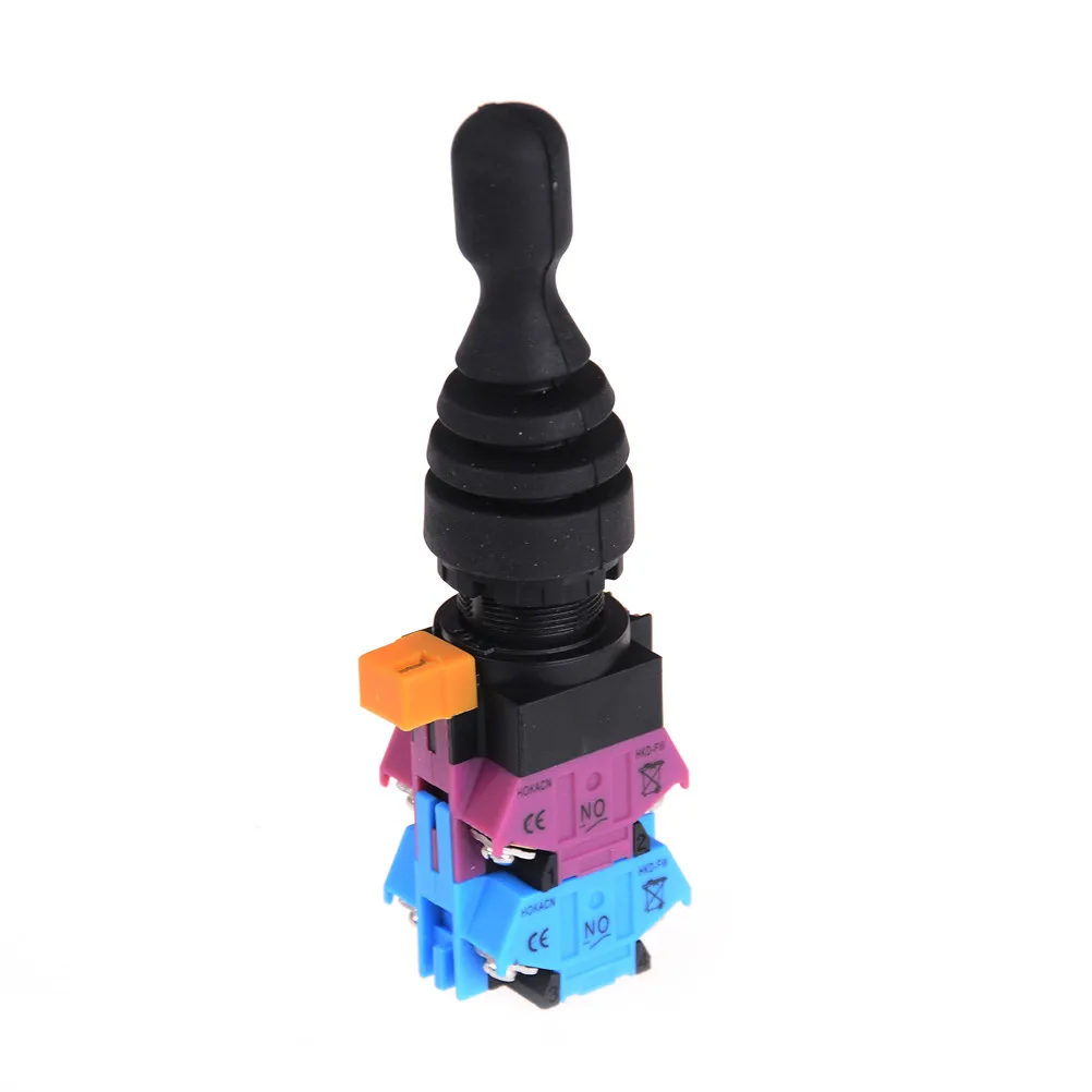New Selling Waterproof 4 Ways Momentary Joystick Switch 4 Position Spring Return Joystick Controller Monolever Switch HKD-FW24