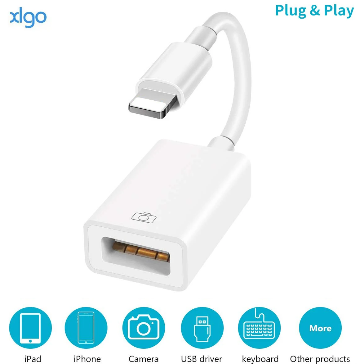 Адаптер Lightning/USB 3 0 для камеры OTG-кабель iPhone 12 7 8P 6 X XR Xs Max 11Pro/iPad 4 Mini Pro |