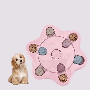 

Dog Puzzle Toys Increase IQ Interactive Slow Dispensing Feeding Pet Dog Training Games Feeder For Small Medium Dog Puppy