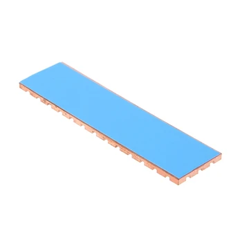 

Copper Heatsink Thermal Conductive Adhesive For M.2 2280 PCI-E NVME SSD Radiator AXYF