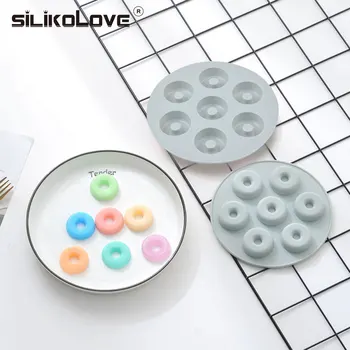 

Donut Cake Decorating Moulds Silicone Mould Brownie Chocolate Dessert Baking For Cake Tray Bakeware