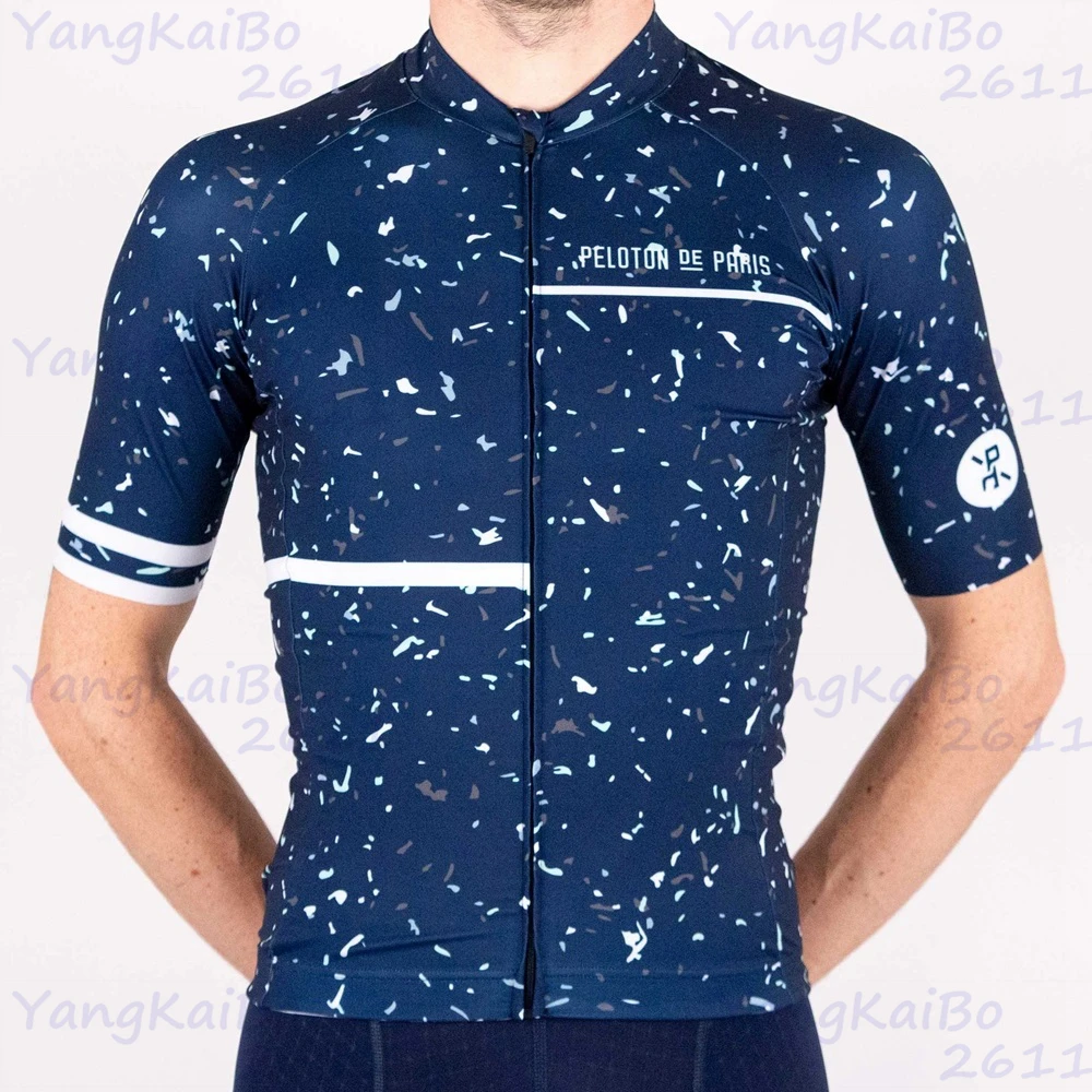 Peloton paris CLUB BLACK DOMESTIQUE JERSEY SS 2020 latest cycling jersey men MTB performance cycle wear Sport bike racing shirt