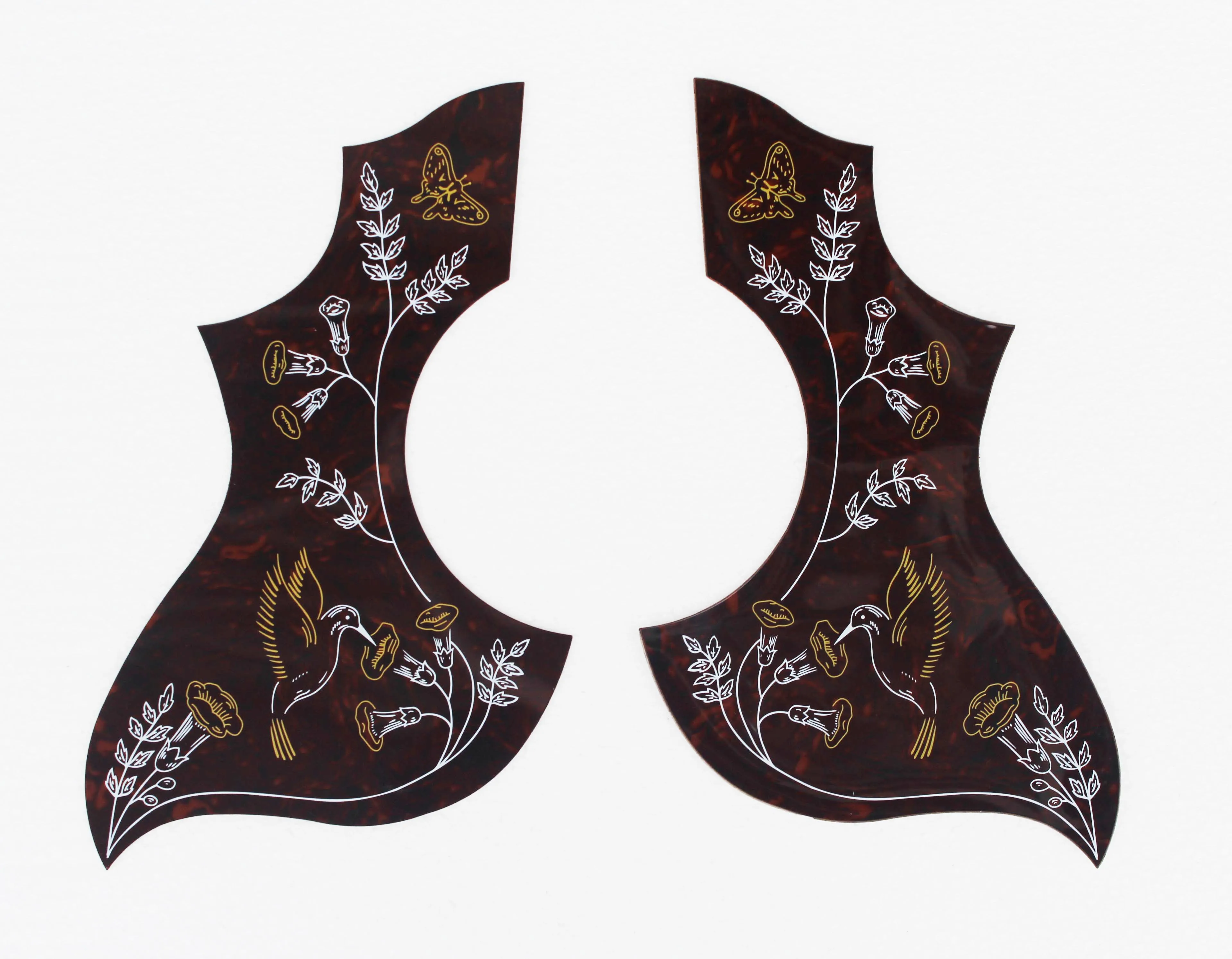 41 дюймов 2 мм целлулоид ушка декор Акустическая гитара pickguards