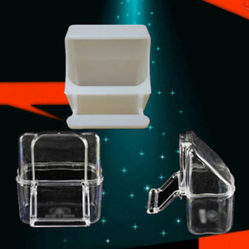 Пластиковый питомец кормушка для птиц чашка клетка чаша Курятник для питомца попугай блюдо гаджет аксессуар распродажа