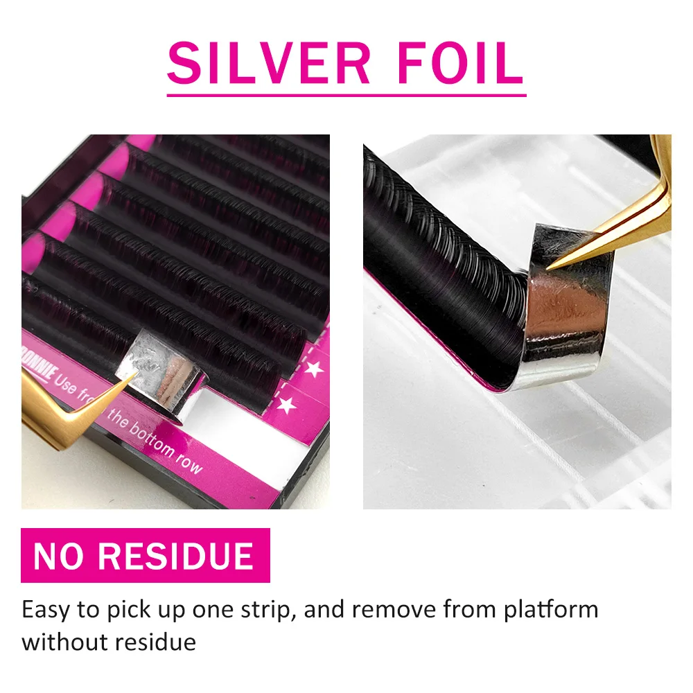 Abonnie C/D Curl Classic Individual Eyelash Extensions Russian Volume Lashes Fluffy Premium Lashes Extensions