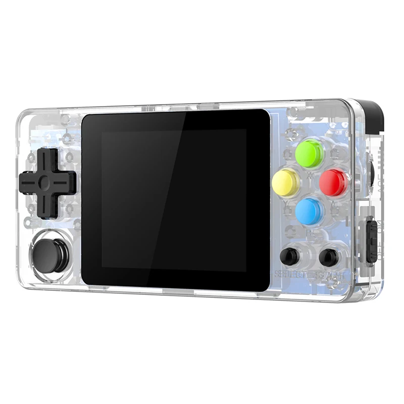 

Ldk 2.6 Inch Game Console Open Source System Mini Handheld Build-In 3000 Games Retro Game Mini Family Tv Video Console Clear