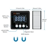 ETOPOO Digital Angle Gauge Magnetic Protractor Inclinometer Level Angle Finder Angle Cube Level Box with Magnes and Backlight 4