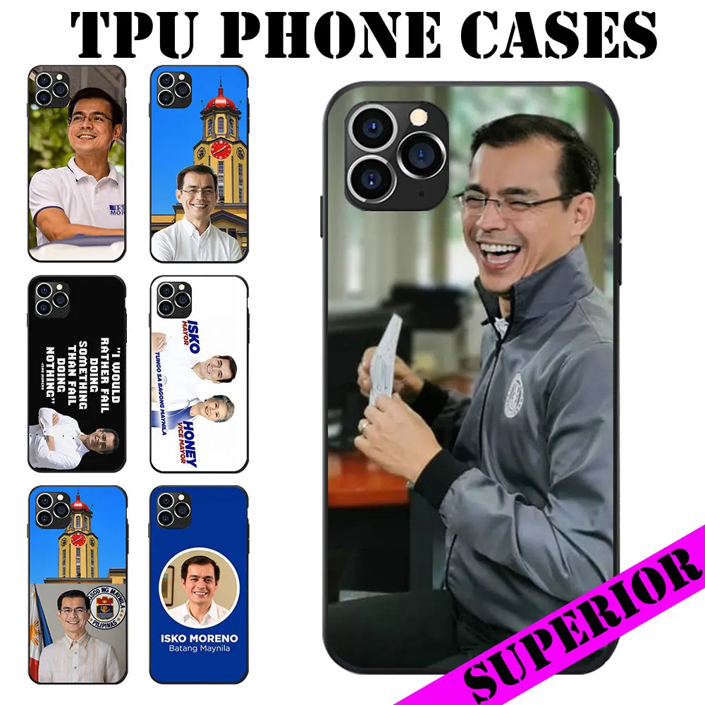 Мягкий чехол из ТПУ с логотипом для Huawei P8 9 10 20 30 40 Mate Plus Pro Lite X Manila Mayor Isko Moreno YORMIE |