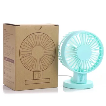 

Mini Portable USB Desktop Fan Double Vane Table Fan Silent Adjustable Speed Student Office Home new