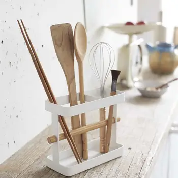 

TPFOCUS Storage Rack Multifunction Kitchen Iron Art Rack Seasoning Utensils Organize wrought iron quickly dry Prevent moldy